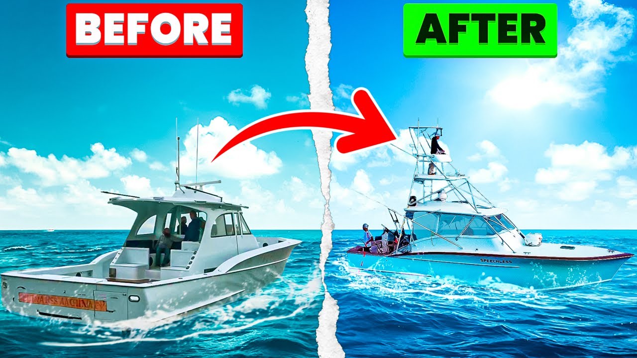 From an UGLY Pilothouse to a BEAUTIFUL Express Boat: The History of SPEECHLESS