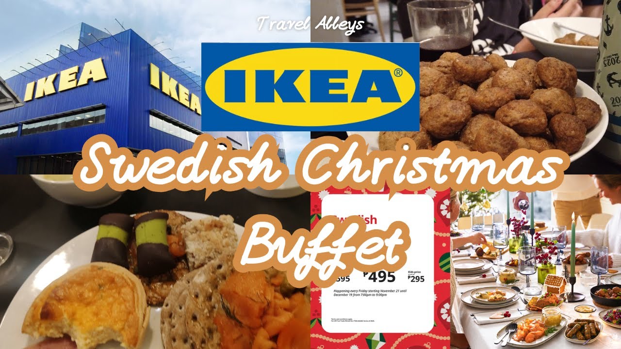 IKEA Swedish Christmas Buffet 🎄🇸🇪 | Is It Worth the Wait? | Travel Alleys