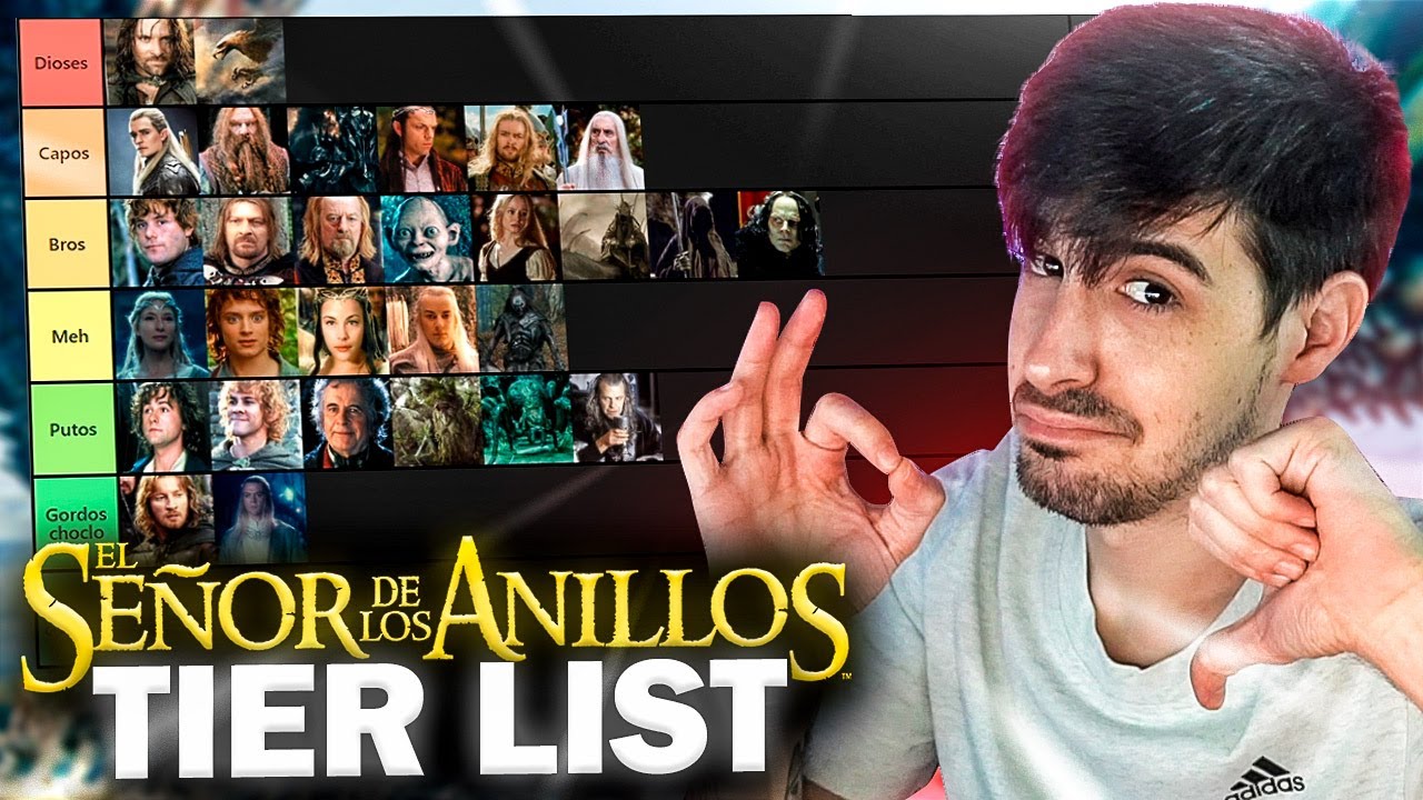 Discusión en TIER LIST personajes de El Señor de los Anillos