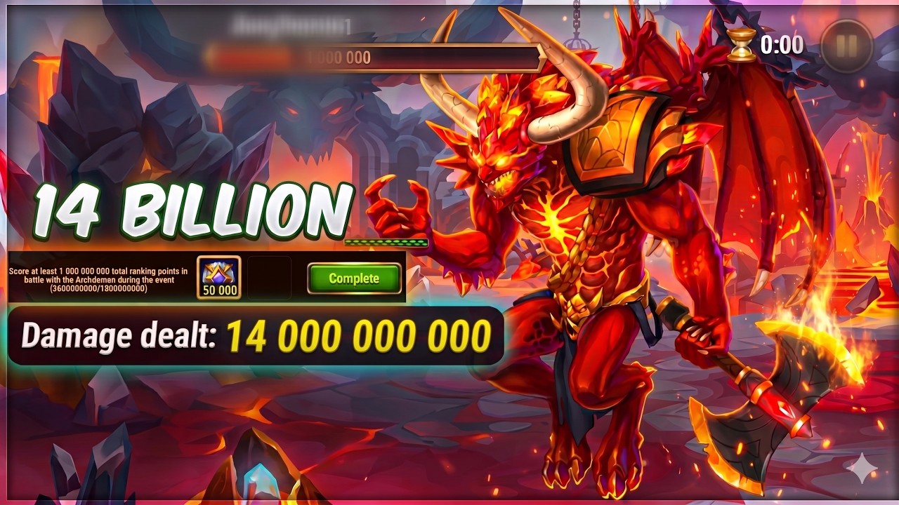 Команда на 14 МИЛЛИАРДОВ УРОНА (только 250 баффов) 🔥 Гайд на Архидемона | Hero Wars