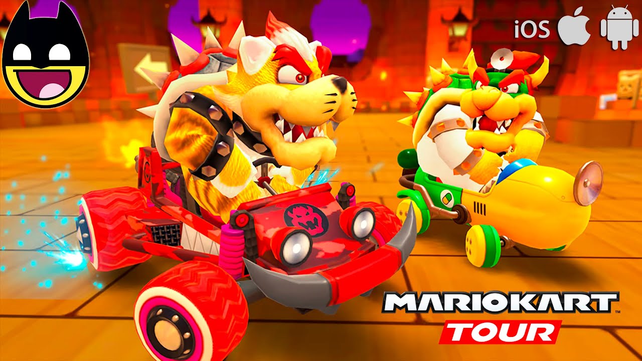 Mario Kart Tour: Bowser Cup 100cc - Bowser vs Peach Tour