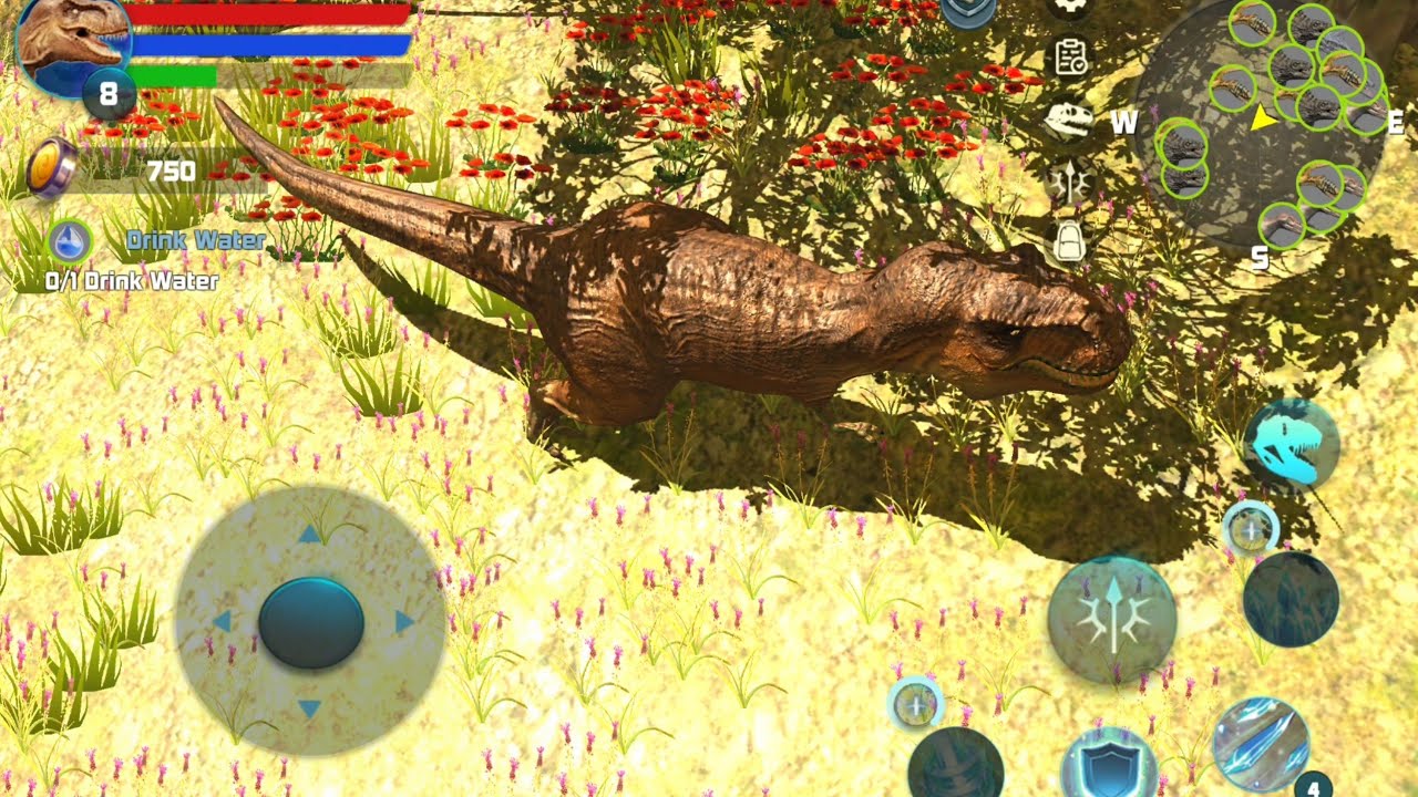 Dinosaur Game T-Rex Dino Android Gameplay #dinosaur #jurassic