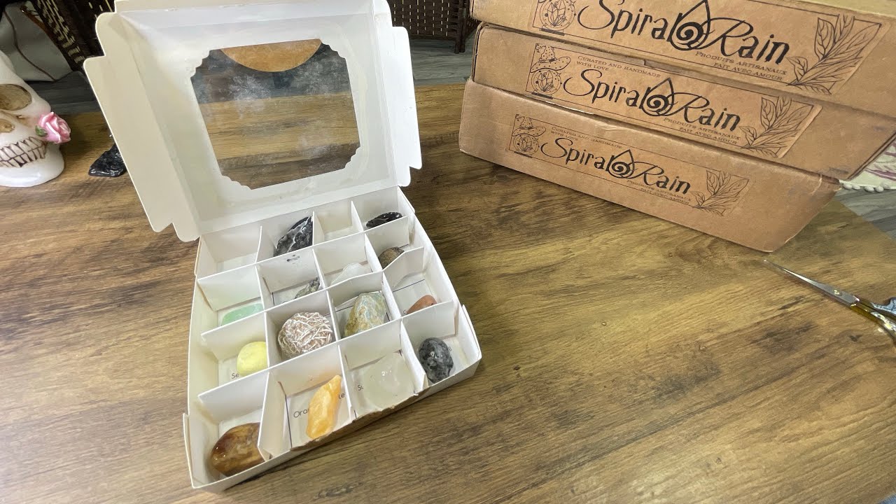 Spiral 🌀 Rain~ Mystery Crystal Box_unboxing!