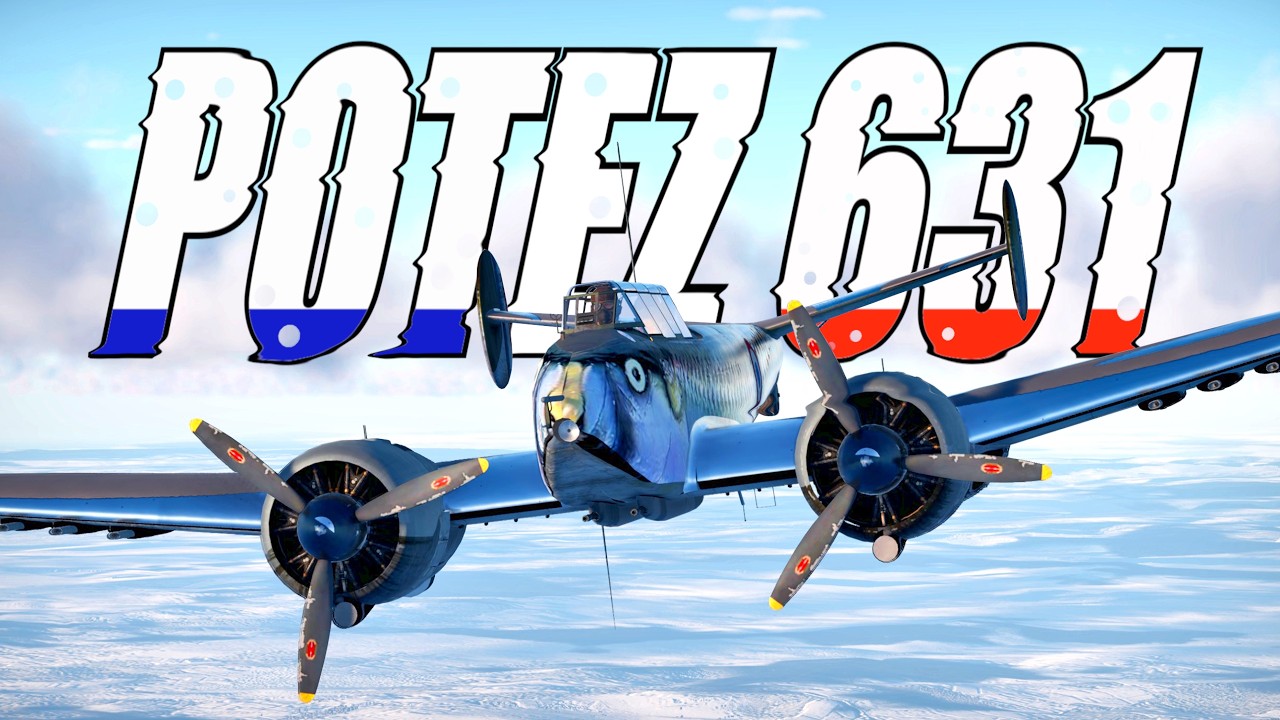Enfin le Potez 631, la sardine made in France !