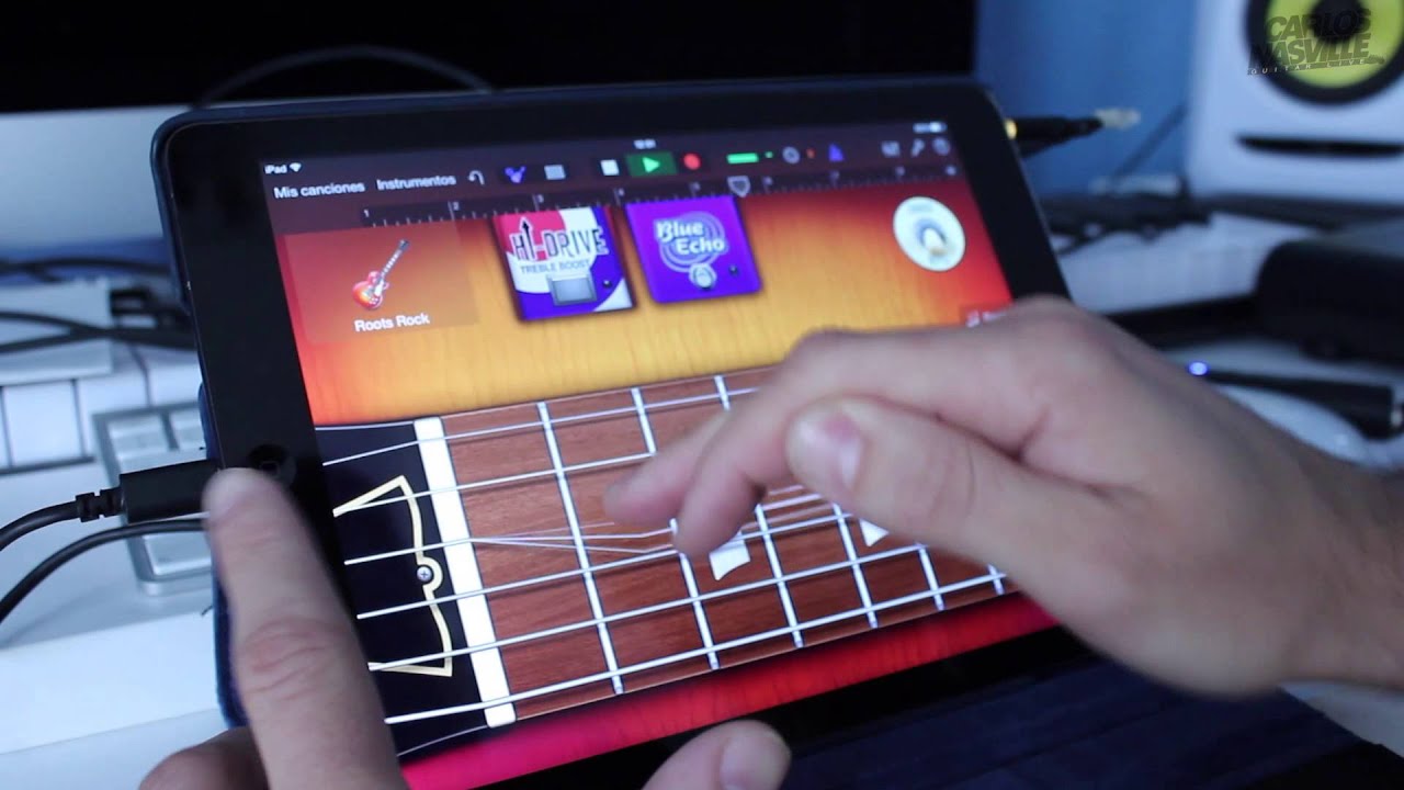 Como hacer una canción con iPad en 5 minutos TUTORIAL. iRig Guitar Solo
