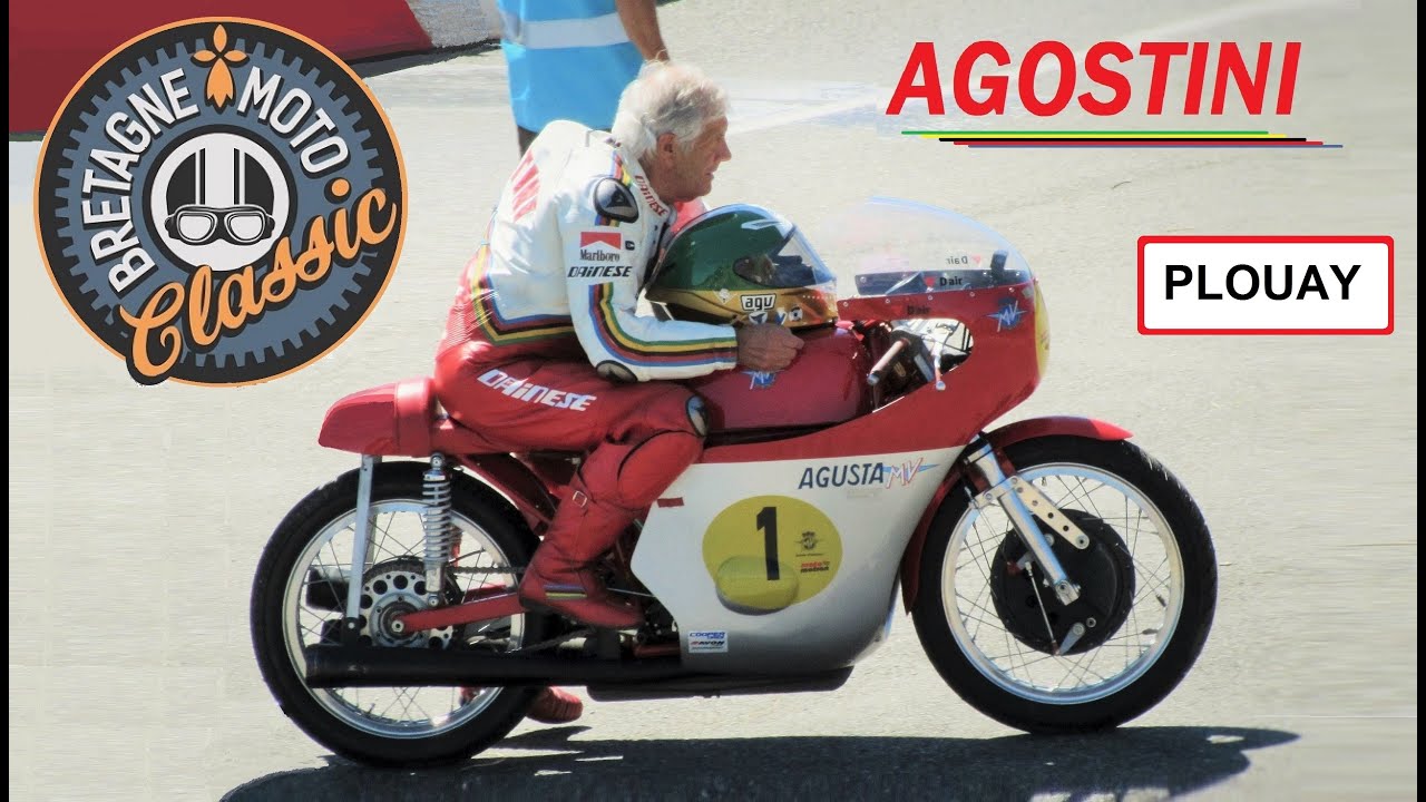 Bretagne Moto Classic - Giacomo AGOSTINI à Plouay.