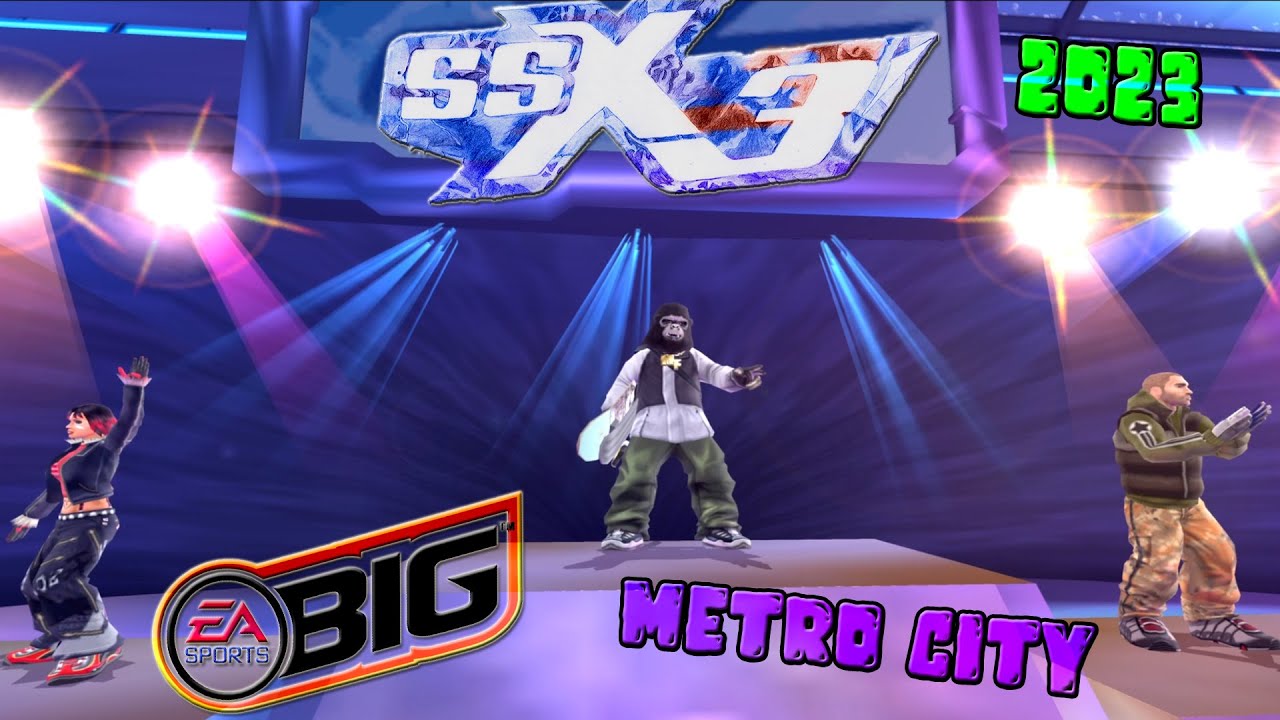 Playing SSX 3 in 2023! | Metro City