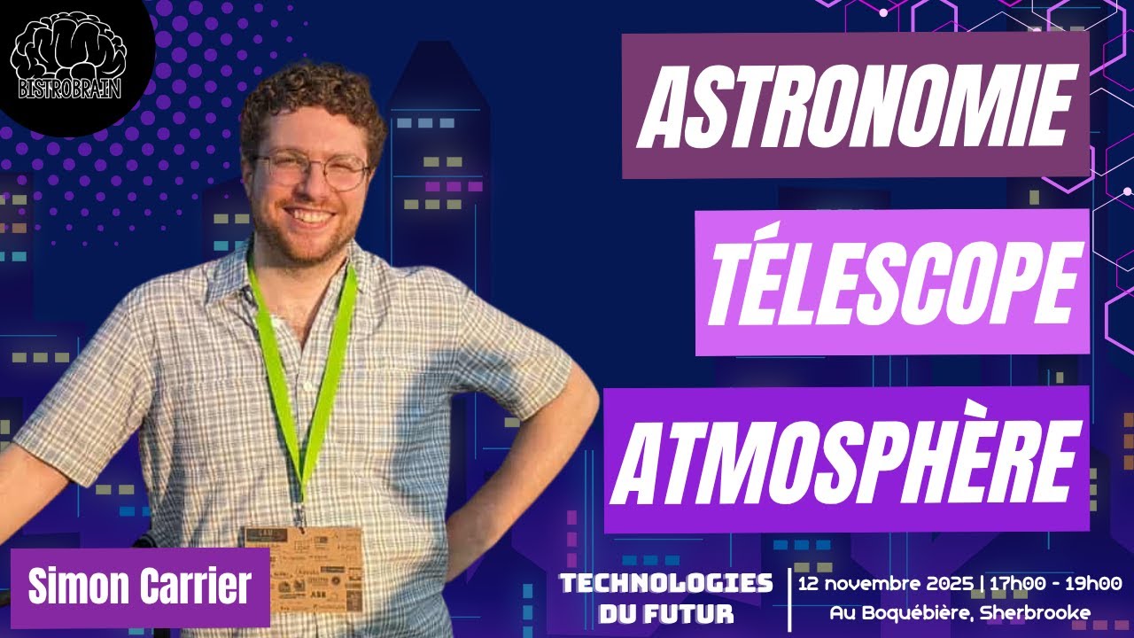 Simon Carrier - Pour en avoir l'étoile nette: comment l'optique adaptative dompte l'atmosphère