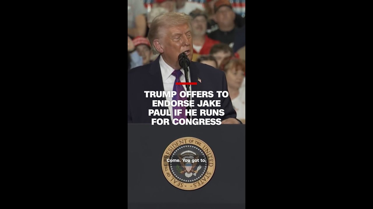 Трамп предлагает поддержать Джейка Пола, если тот будет баллотироваться в Конгресс.