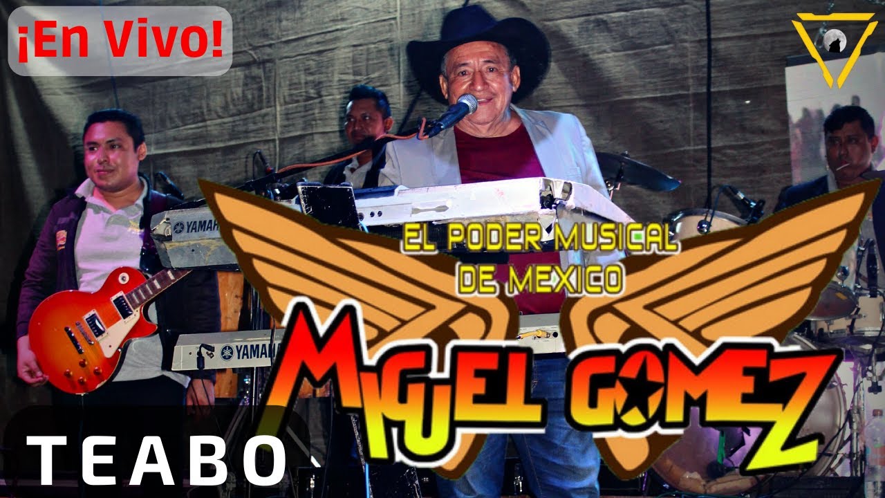Miguel Gomez y los tremendos aventureros EN VIVO 2022💥 TEABO YUC alterna Juan Carlos Tapia el Paleto