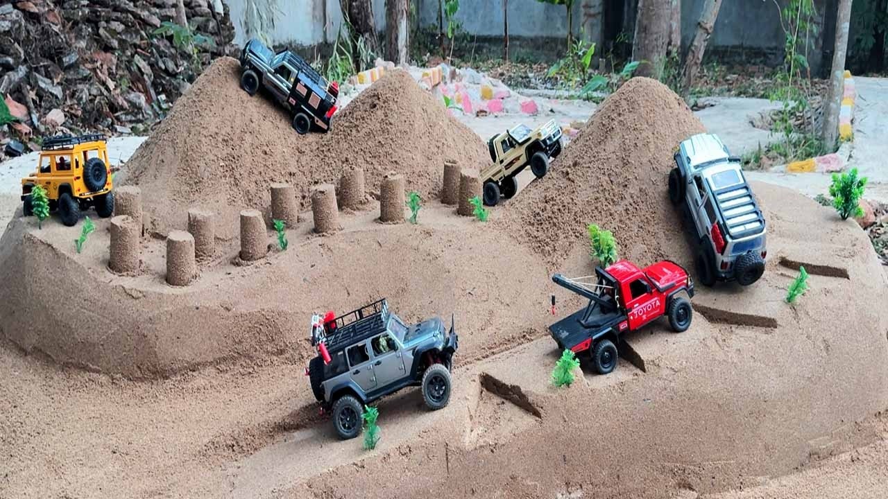 Extreme RC Off Road climbing Mountain Challenge! Defender Tank 300 MN128 MN82 ⛰️🔥