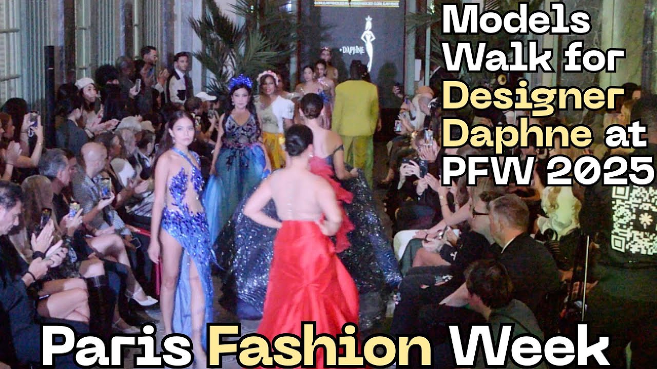 Models Walk for Designer Daphne | Paris Fashion Week 2025