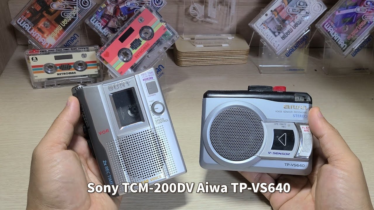 Sony TCM-200DV Aiwa TP-VS640 Repair Cassette Player Walkman