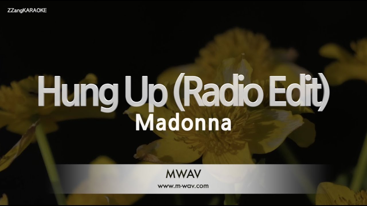 Madonna - Hung Up (Radio Edit) (Melody) (Karaoke Version)