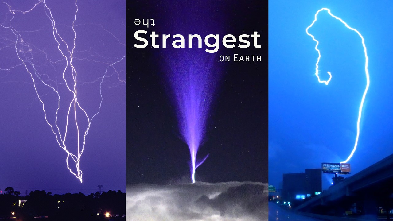 The Strangest Lightning on Earth - Compilation