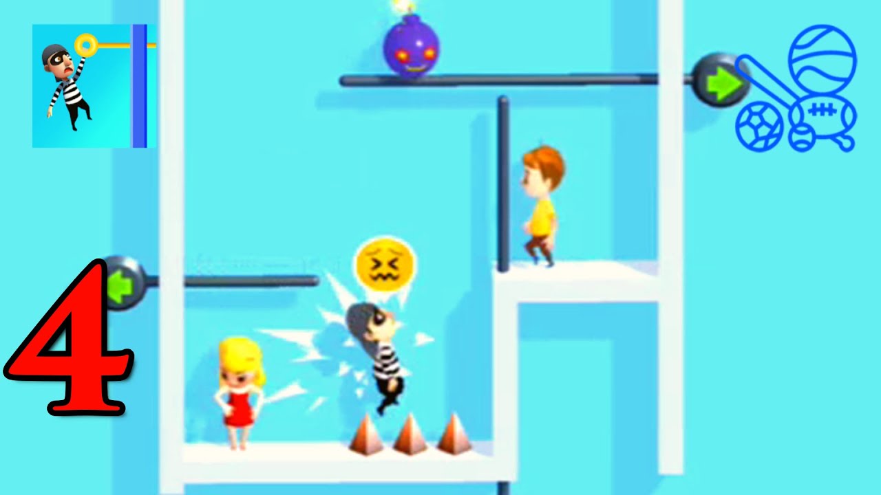 Pin Pull (by Gamejam) Pin Rescue Gameplay Walkthrough 4