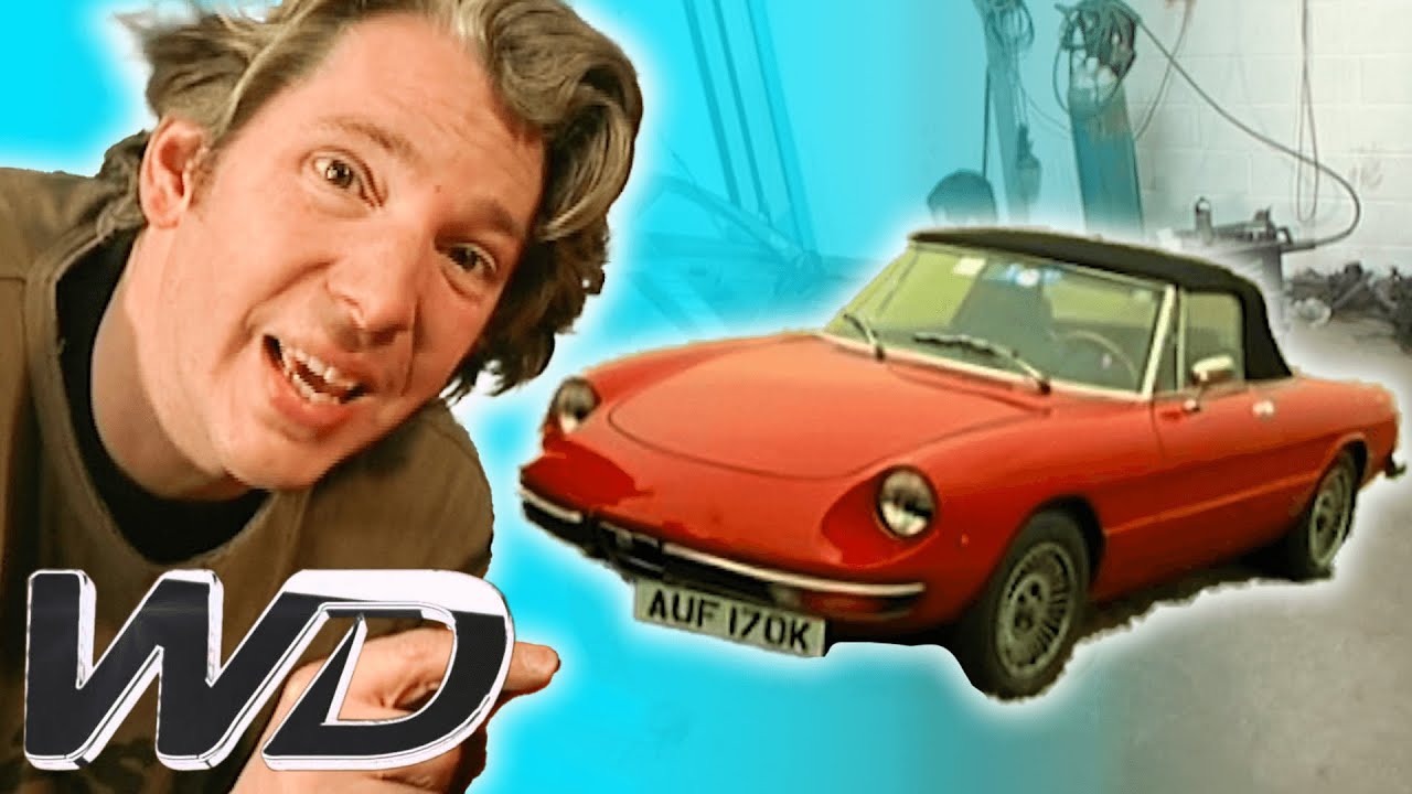 Alfa Romeo Spider Veloce: Edd Prepares The Car For A Fresh Coat Of Pain | Wheeler Dealers