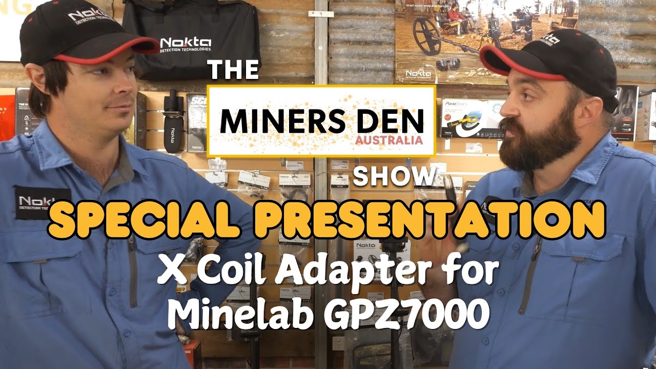 Use the Powerful X Coil with the Minelab GPZ7000 | Miners Den Australia