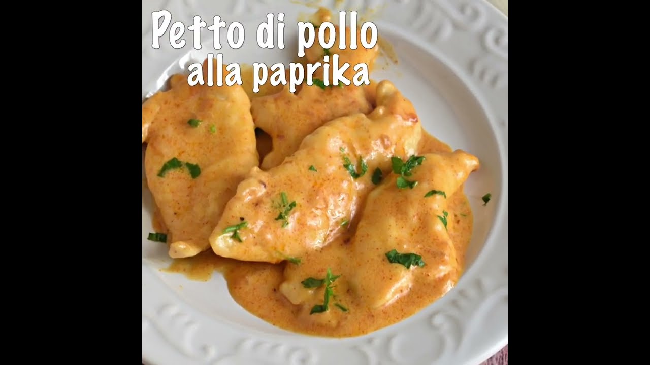 Pollo alla paprika cremoso: ricetta salvacena con il petto di pollo in padella
