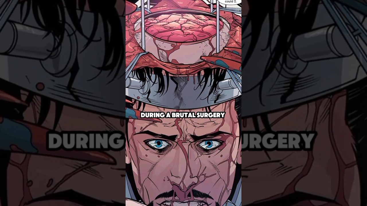Iron Man Grows Infinity Stone in His Head