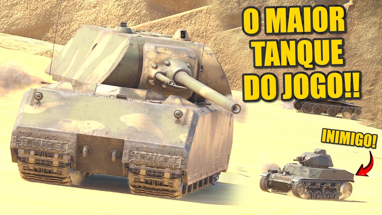 O Maior TANQUE do JOGO inteiro ATACA Novamente! - Warthunder PT - BR