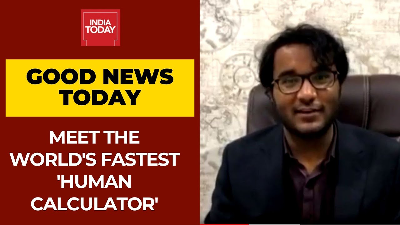 Neelakantha Bhanu Prakash, The World's Fastest 'Human Calculator' From Hyderabad | Good News Today