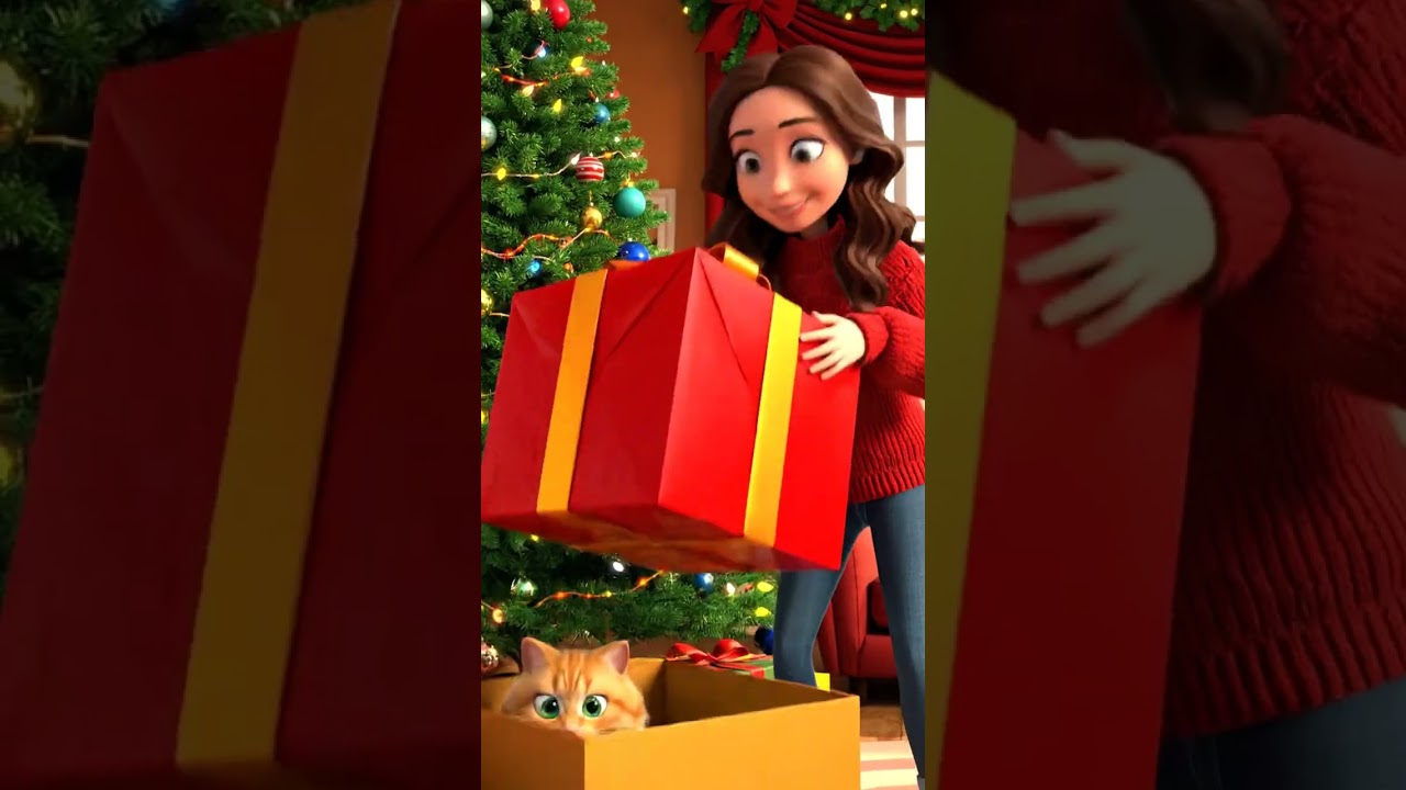 🐱 Cat’s Gift Box Surprise 🎁 | Hilarious 3D Animation 