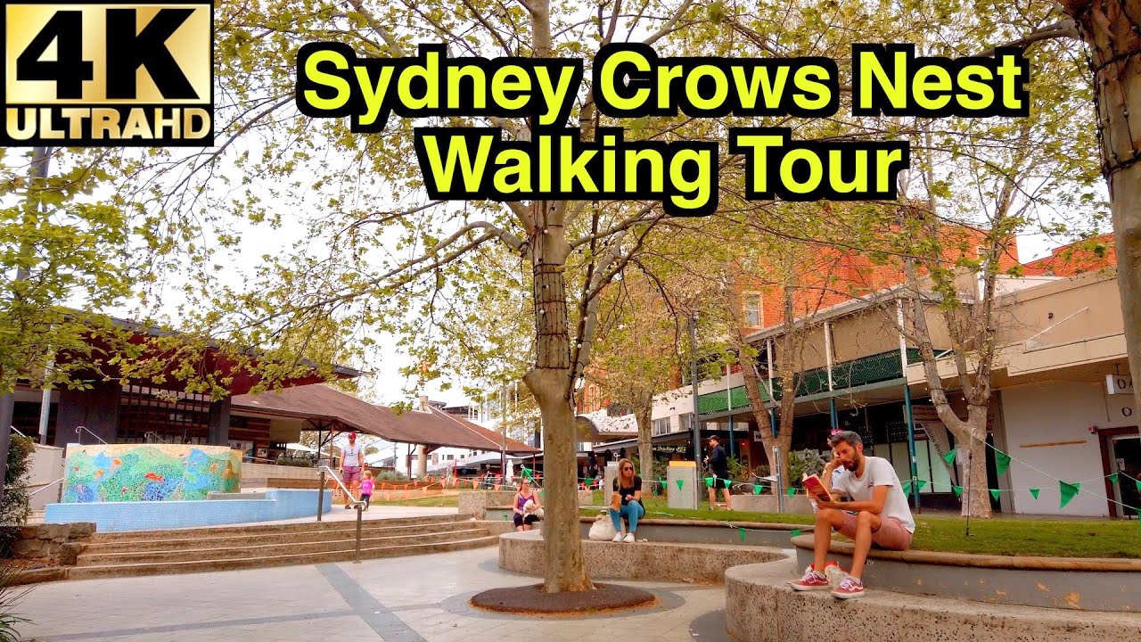 [4K] 2020 SYDNEY WALKING TOUR 👞 | CROWS NEST | SYDNEY AUSTRALIA 🇦🇺