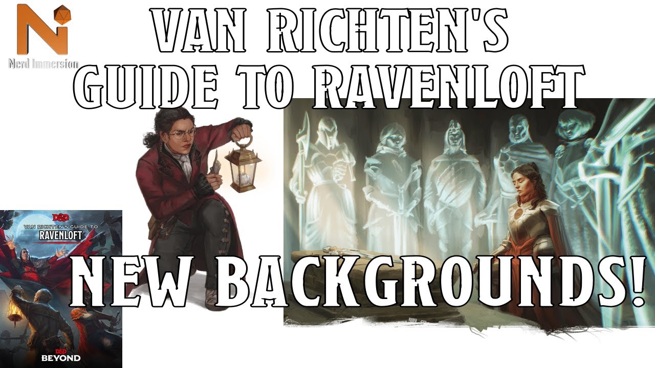 New Backgrounds in Van Richten's Guide to Ravenloft | Nerd Immersion