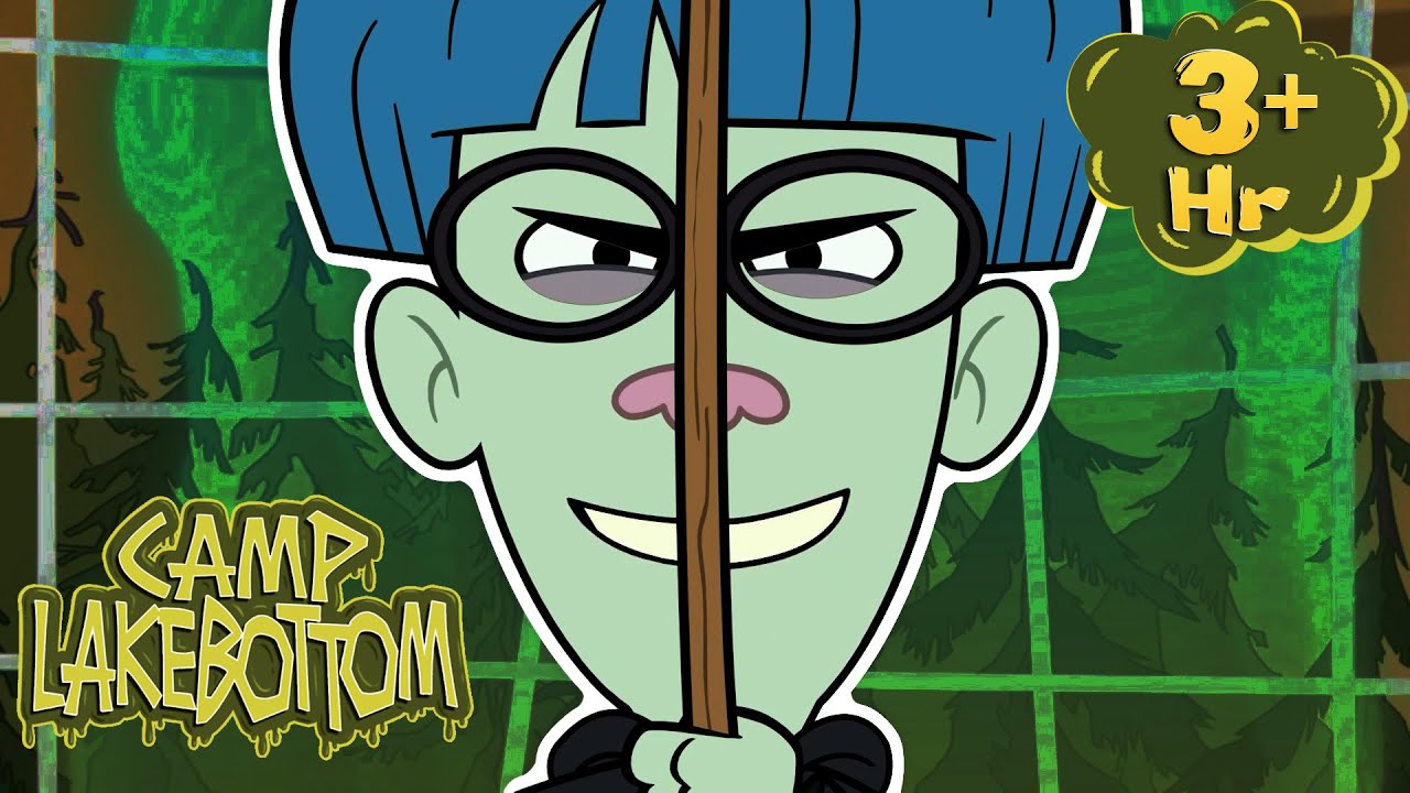 THE GRIM CAMPER IS BACK TO HAUNT MCGEE | Grim Reaper Cartoon for Kids | Camp Lakebottom