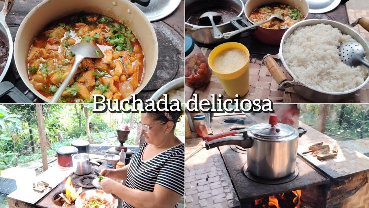 Como fazer buchada e tirar o cheiro ruim, meu dia de folga aqui na roça e assim, kkkk 