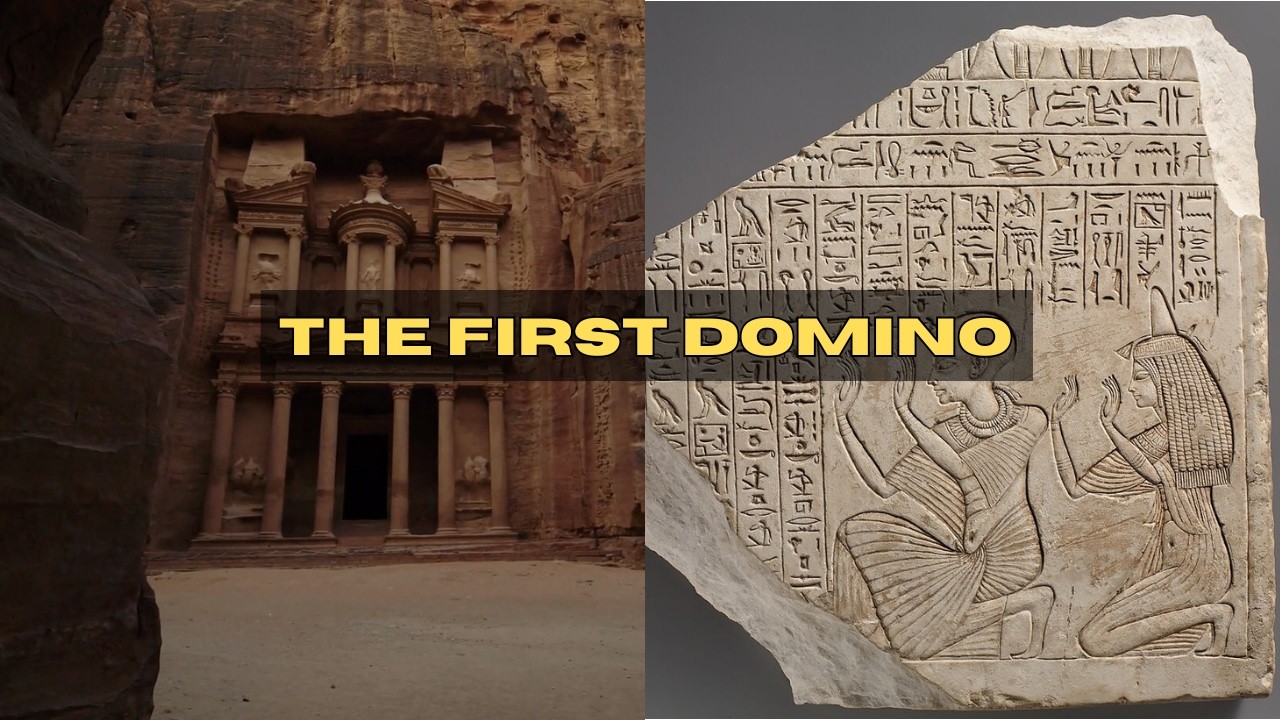 The Biblical Trigger of the Bronze Age Collapse