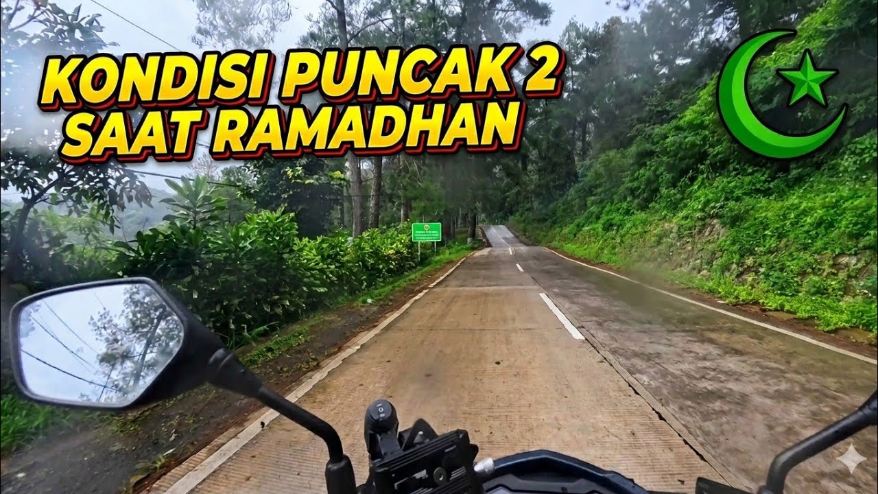 Terobos Hujan Puncak 2 Saat Puasa Part 1 - Motovlog #4