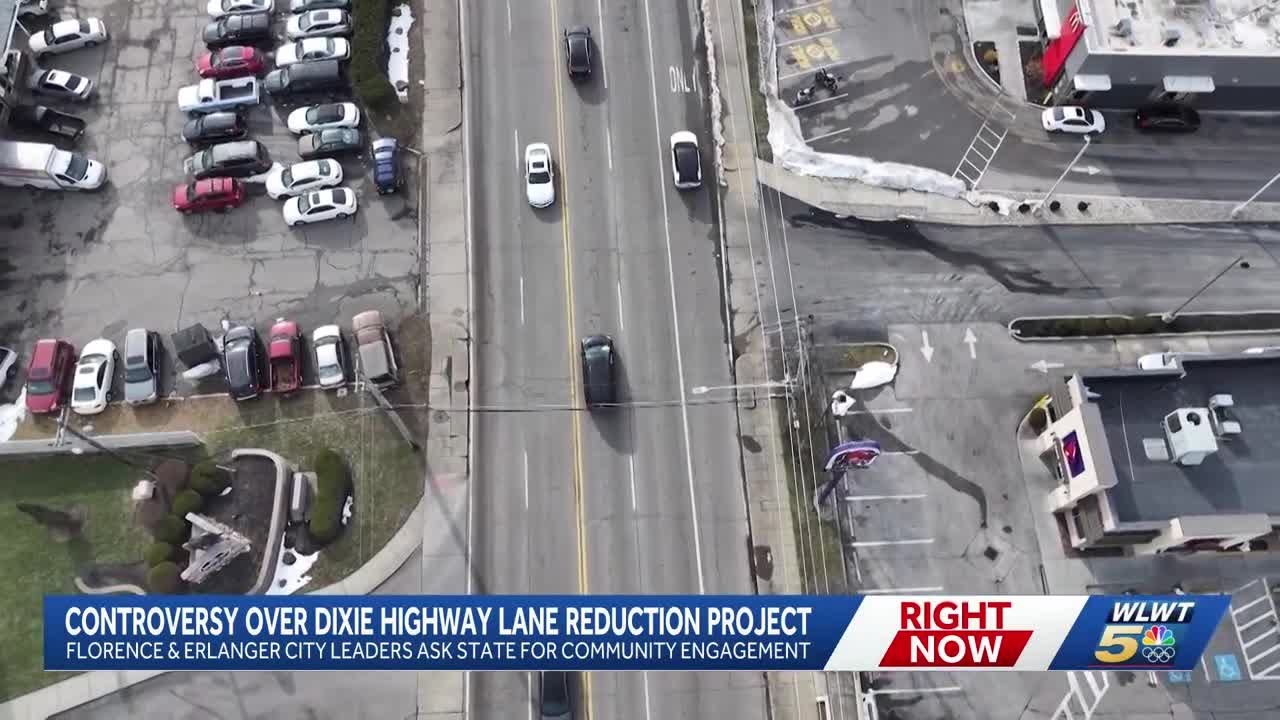 Kentucky officials considering lane changes to Dixie Highway in Florence
