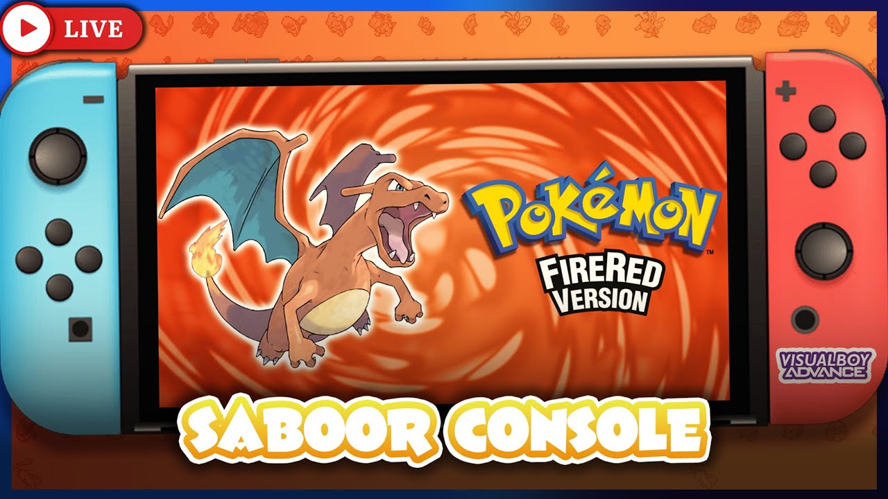 🔴 Jogando POKÉMON FIRE RED - AO VIVO! (PT.6)