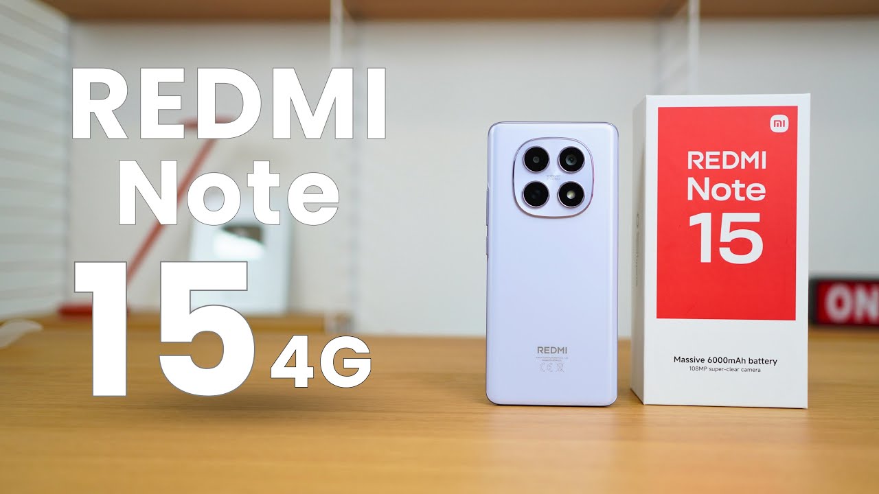 Распаковка Redmi Note 15 4G