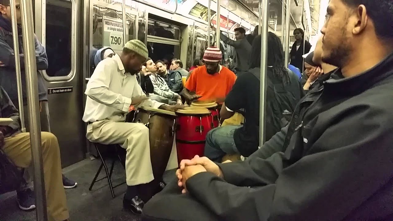 Pedro Series: Subway Drummers