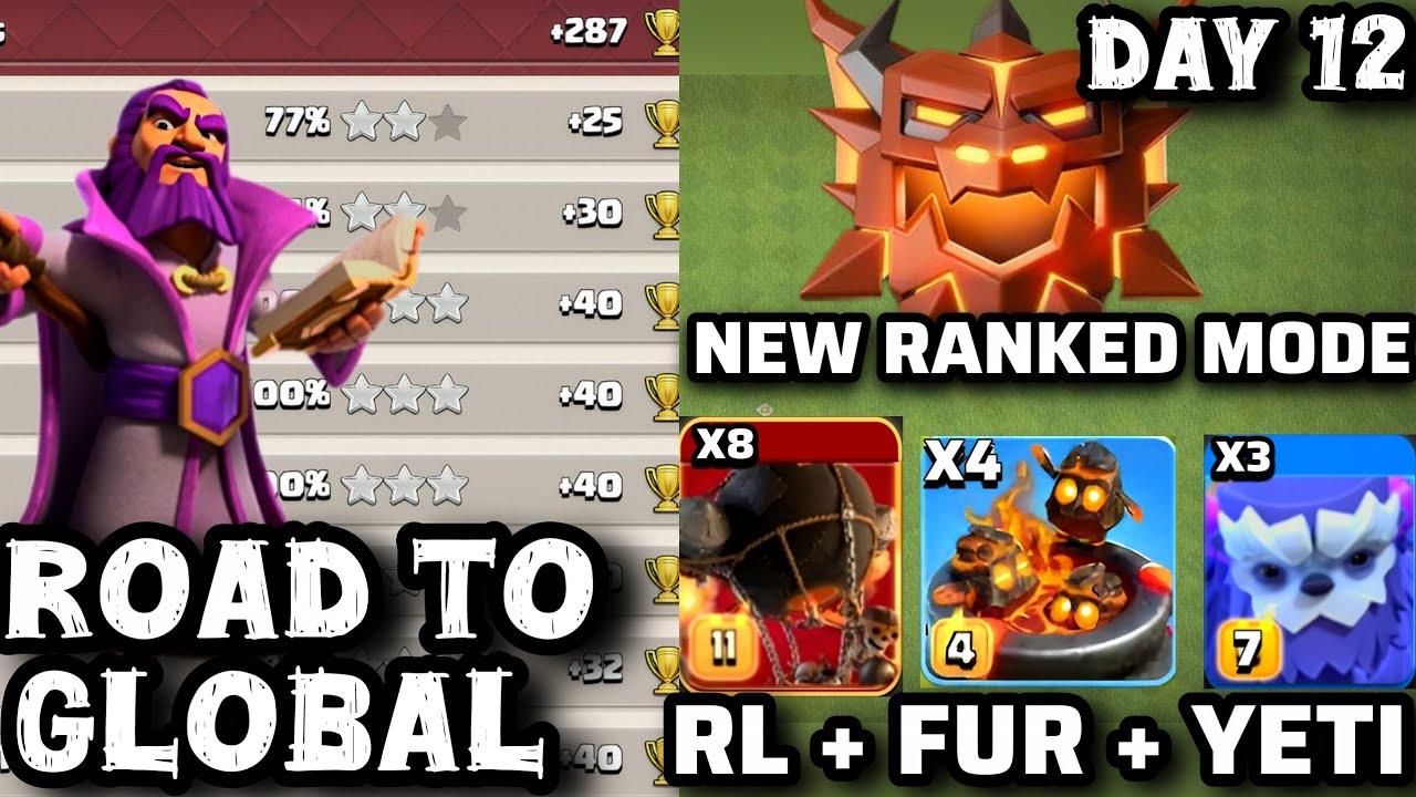 Th18-Day 12 | FB+FUR+YETI strategy | 2 Time fails today 😭 | @ClashOfClans 