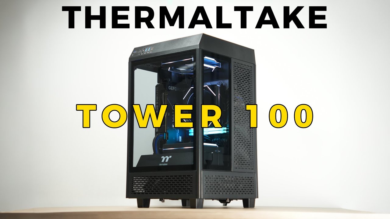 Thermaltake Tower 100 - Montage PC Mini ITX avec RTX 5060 Ti
