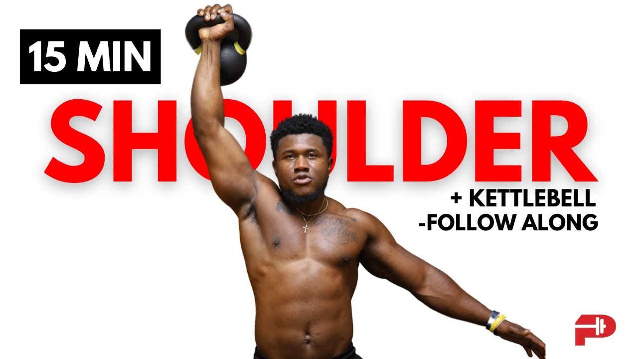 15 Min Kettlebell Shoulder Workout | Follow-Along Routine