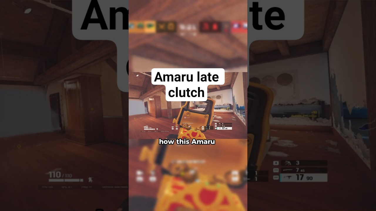 Explaining Amaru clutch in a scrim - Rainbow Six Siege X #rainbowsixsiegeclip