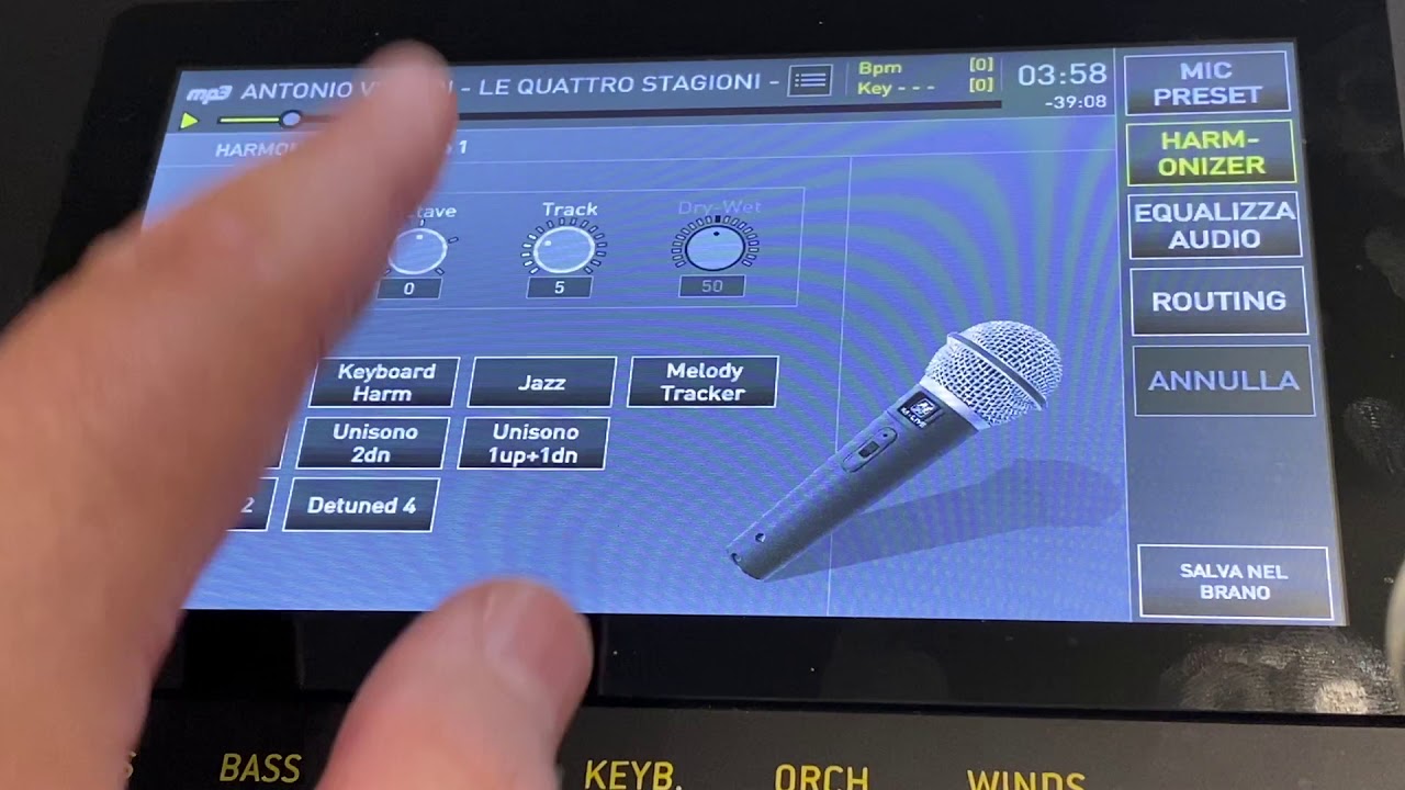 M-live Merish 5 ...comparto Mic/Audio con Eber Dimarti