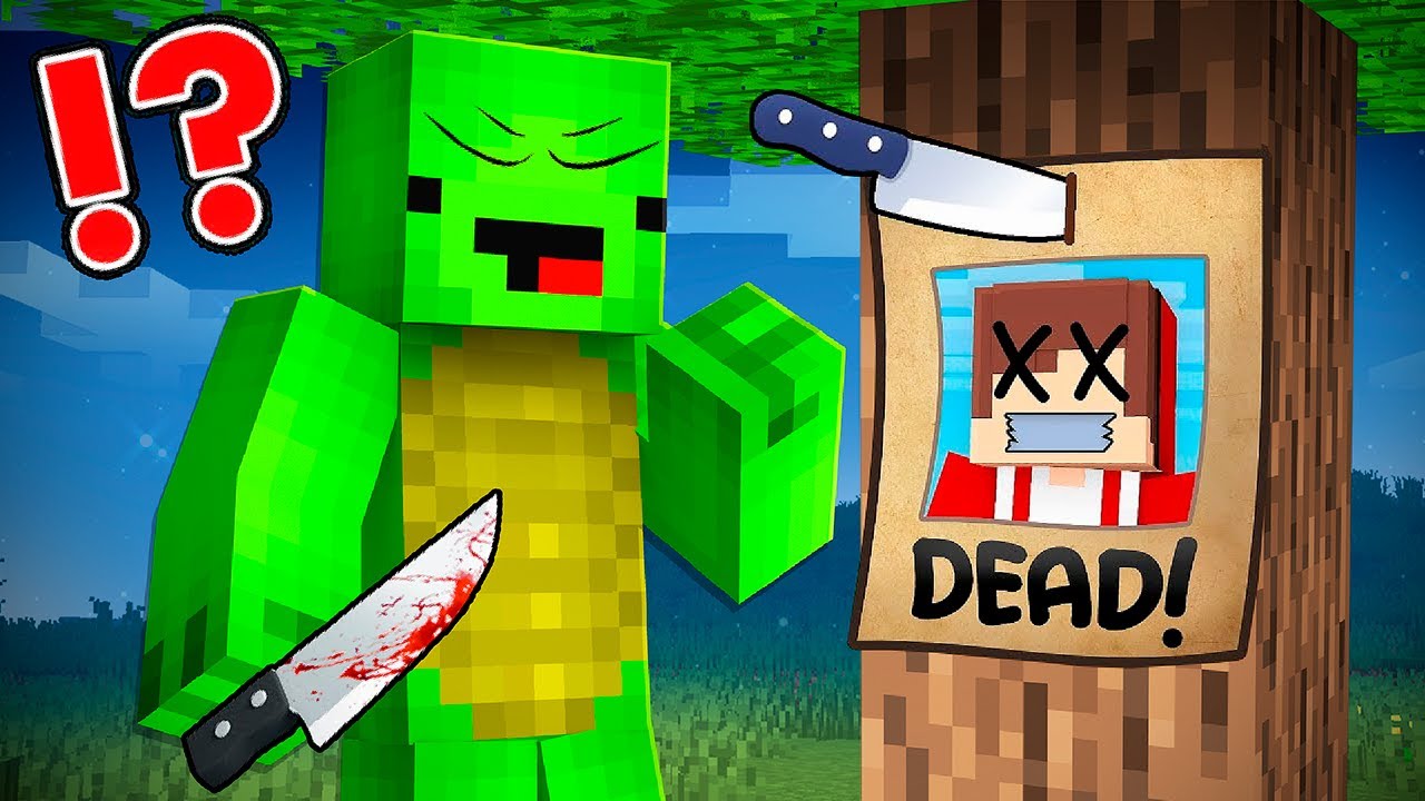 Who Murdered JJ in Minecraft? - Maizen Challenge JJ and Mikey