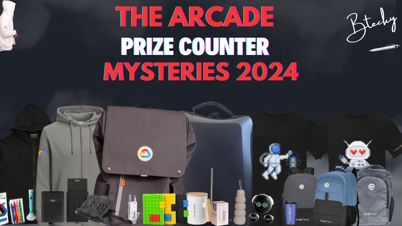 Google Cloud Arcade Prize Counter Mysteries 2024 || Arcade Phase 2 || Prize Counter || Must Watch