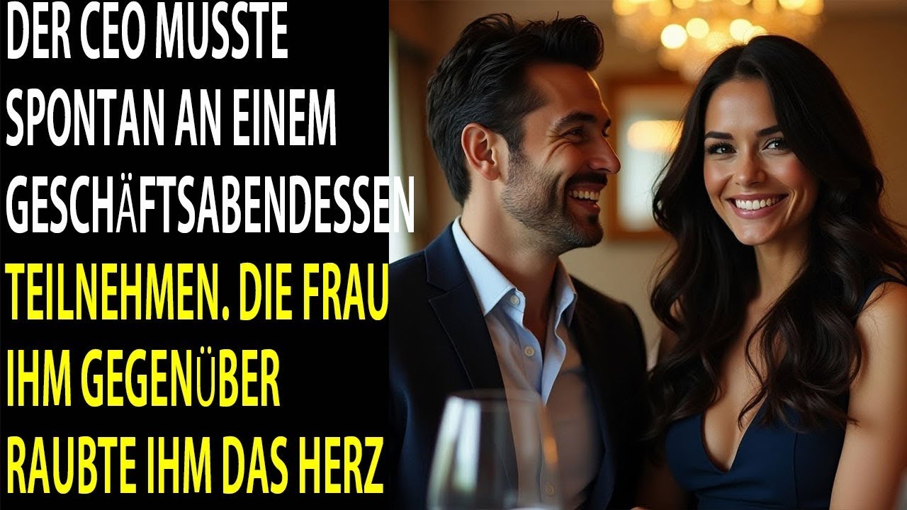 Beim Geschäftsessen traf der CEO auf eine Frau – sie raubte ihm sofort Herz und Verstand.