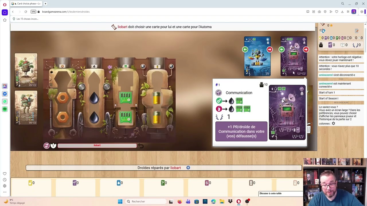 Les derniers droïdes version solo sur BGA