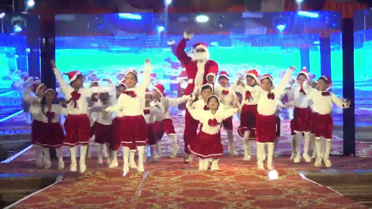 LKG STUDENTS PERFORMANCE ON JINGLE BELLS
