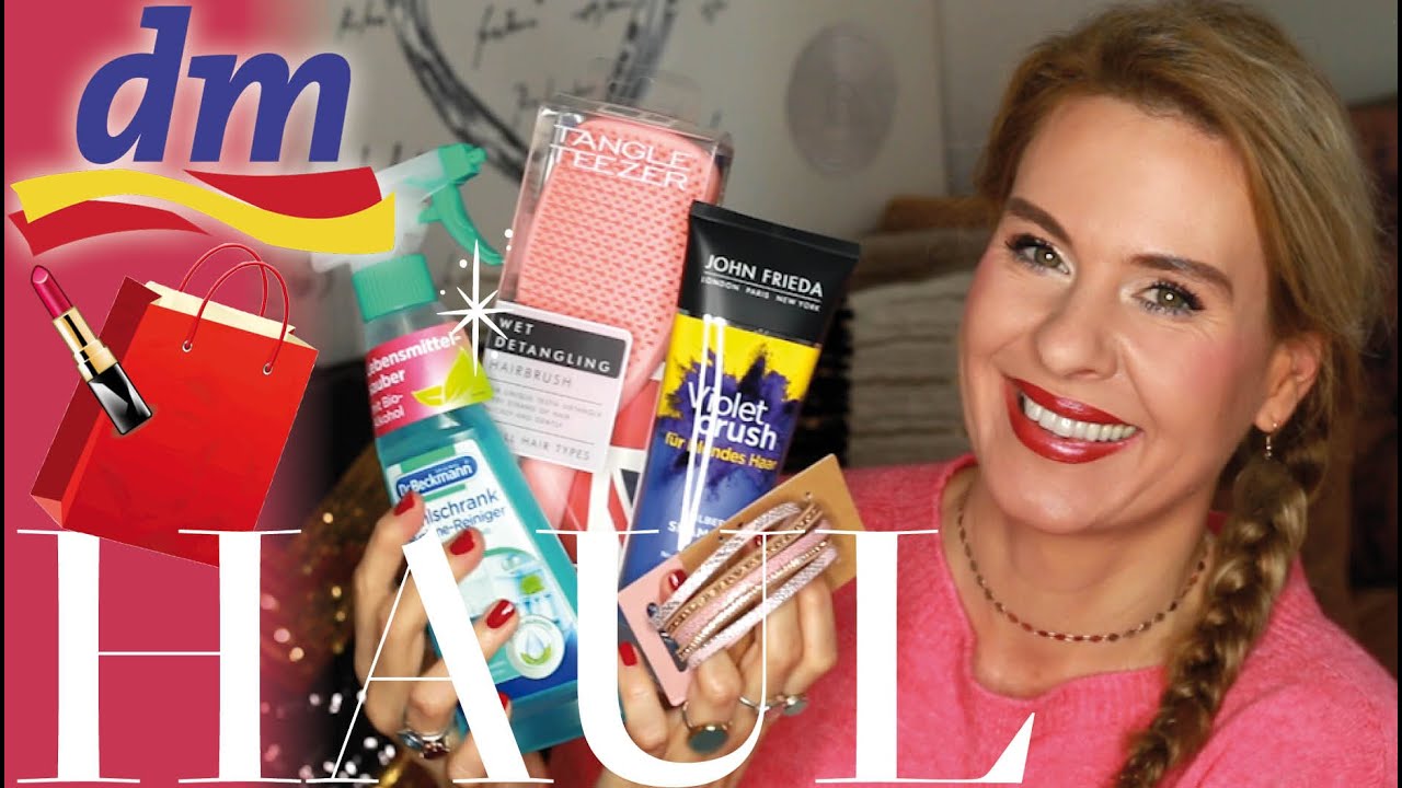 XL dm HAUL Beauty MAKE-UP Tangle Teezer John Frieda Haushalt Kinderkleidung I Amelie with Love