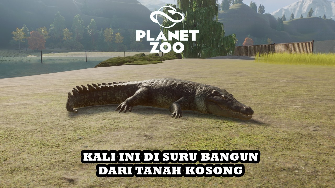 WADUH DI SURU BANGUN KEBUN BINATANG DARI TANAH KOSONG. Planet Zoo Indonesia.