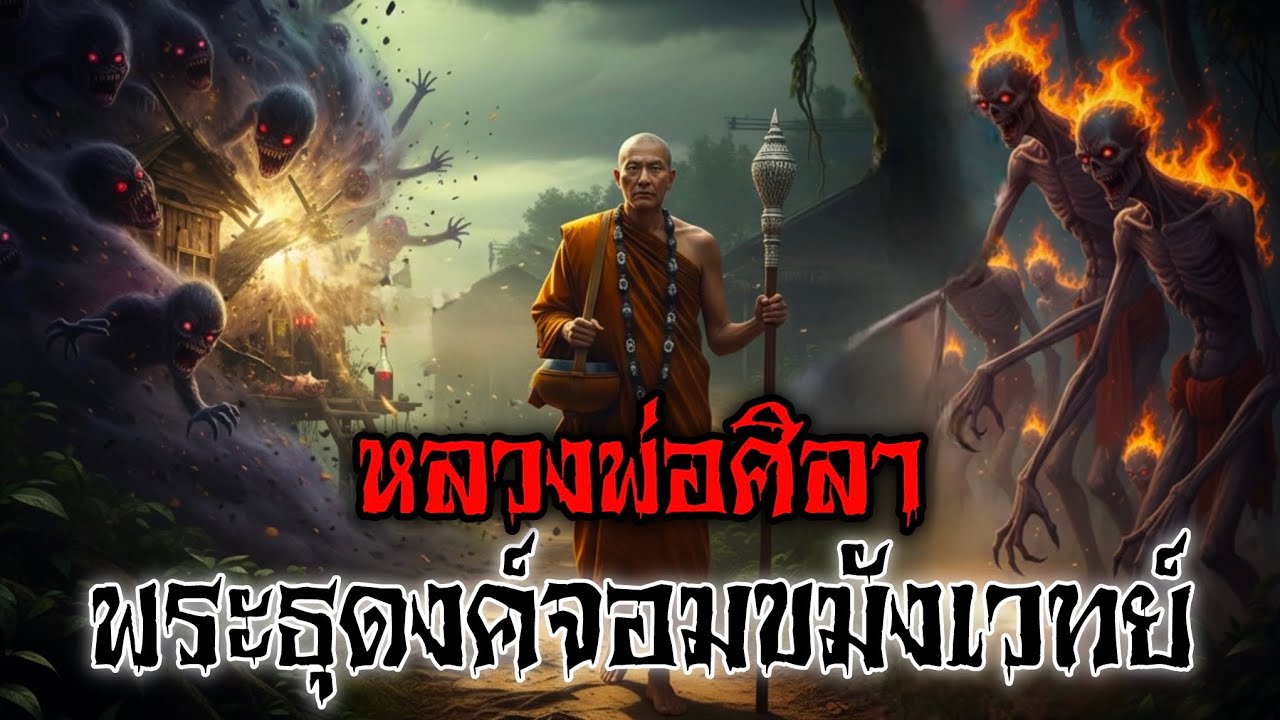 หลวงพ่อศิลา พระธุดงค์จอมขมังเวทย์ | เรื่องเล่าเขย่าปอด